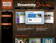 Tablet Screenshot of maverickdesign.ca